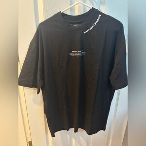 River Island Black Graphic Men's T-Shirt